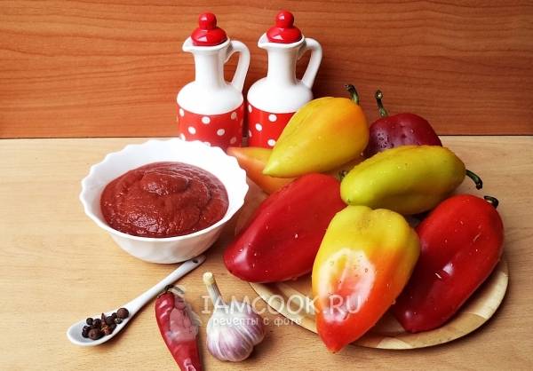 Лечо из перца с томатной пастой на зиму - 5 рецептов с фото пошагово
