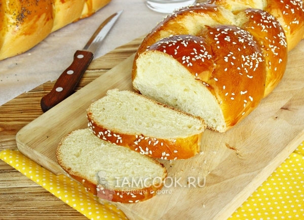 Рецепт еврейского хлеба Хала