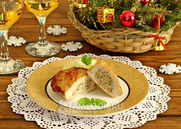 Куриное филе, фаршированное грибами и сыром рецепт – Европейская кухня: Основные блюда. «Еда»