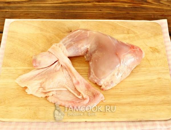 Фаршированные окорочка куриные без кости в духовке