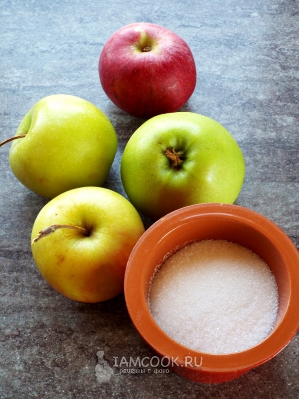 Ингредиенты для яблочного пюре на зиму