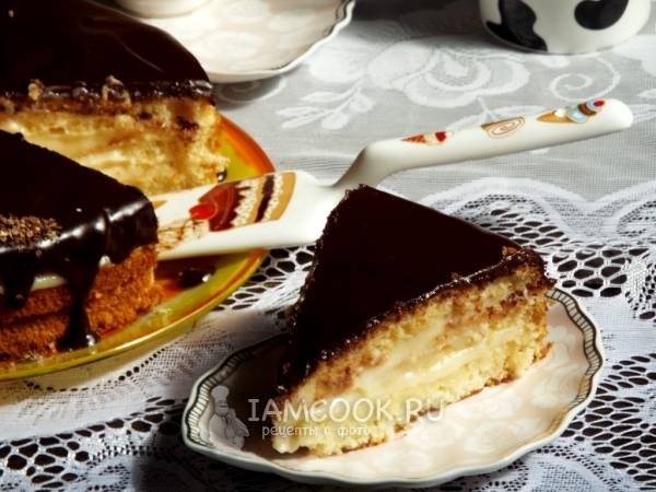 Бостонский пирог рецепт – Европейская кухня: Выпечка и десерты. «Еда»