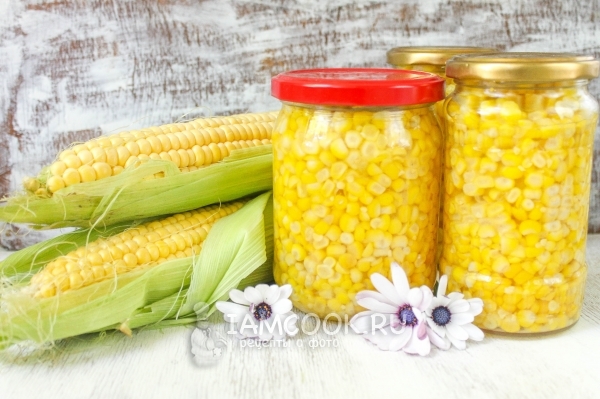 Фото консервированной кукурузы в домашних условиях на зиму