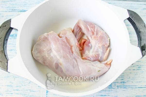 Ингредиенты для «Запеченный кролик в кефирном маринаде»: