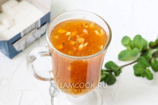 Имбирный чай с облепихой, пошаговый рецепт на ккал, фото, ингредиенты - Nataliya