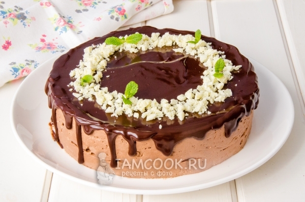 Рецепт торта «Шоколадное Птичье молоко»