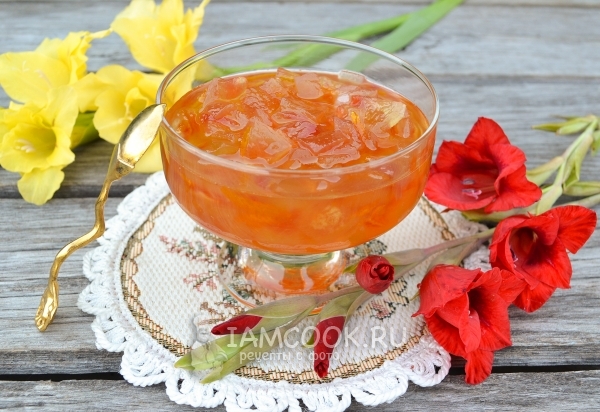 Рецепт варенья из арбузных корок с апельсином на зиму