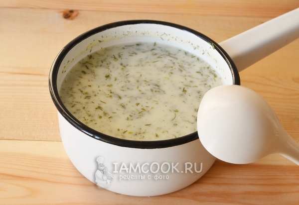 Рецепт азербайджанского супа Довга