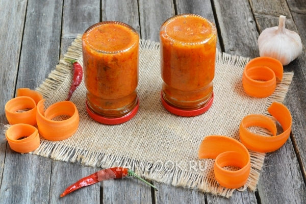Рецепт морковной икры на зиму через мясорубку