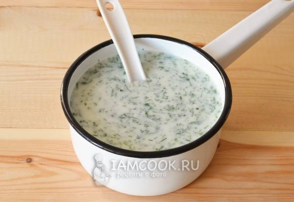 Кисло- молочный суп. Азербайджанская довга. Рецепт приготовления. Рецепты от Алефтины.