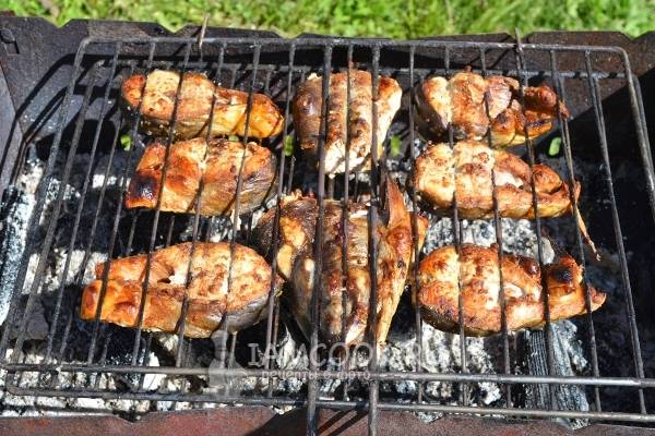 Шашлык из горбуши на мангале: вкусное и полезное блюдо для летних пикников