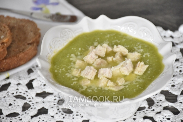 Фото овощного супа-пюре с индейкой для детей