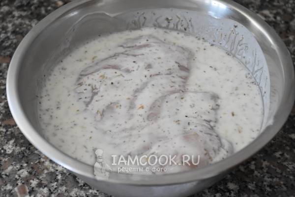 Индейка в кефире в духовке — рецепт с фото