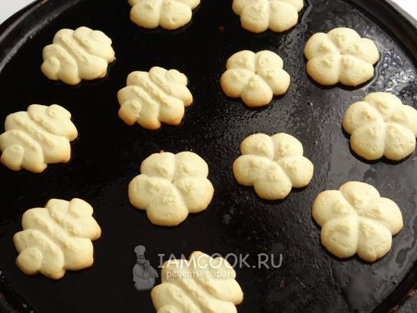 Медовое печенье для кондитерского шприца – кулинарный рецепт