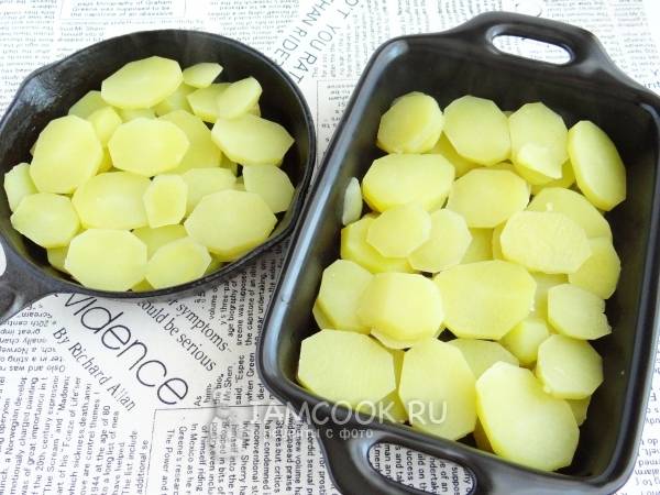 Вариант 2: Быстрый рецепт трески, запеченной с картошкой в духовке