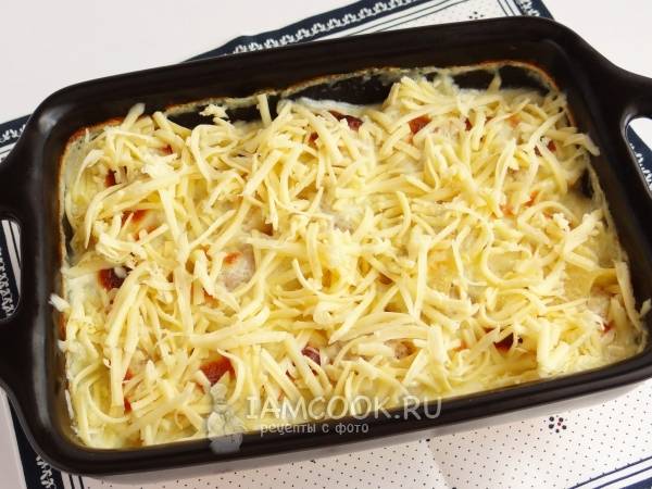 Макароны-ракушки с фаршем и томатным соусом