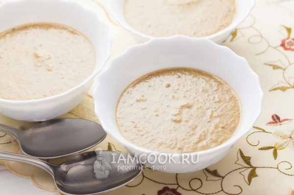 Рецепт грибного супа-пюре (крем-супа) со сливками