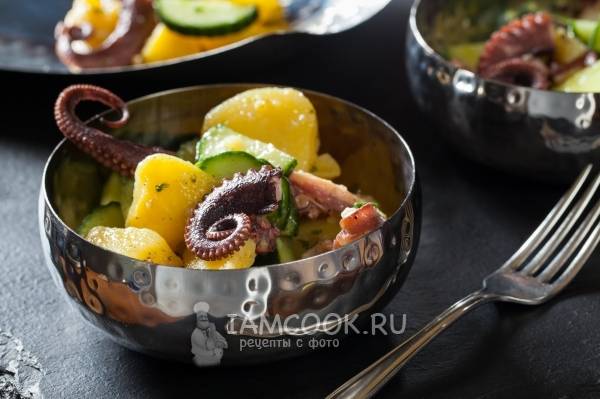 Салат из осьминога (португальская кухня) : Салаты