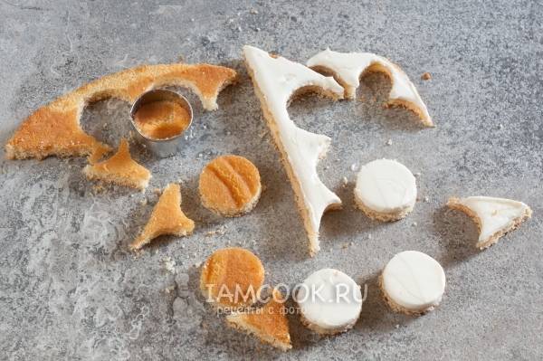 Пирожные-птифуры «Миндальные сердечки», пошаговый рецепт на ккал, фото, ингредиенты - Анюта М