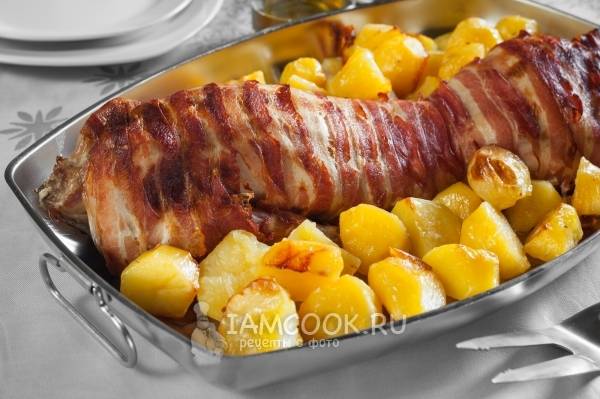 Аппетитный кролик в духовке с луком и картошкой – пошаговый рецепт приготовления с фото