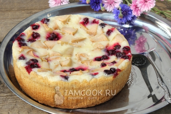 Фото цветаевского пирога в мультиварке