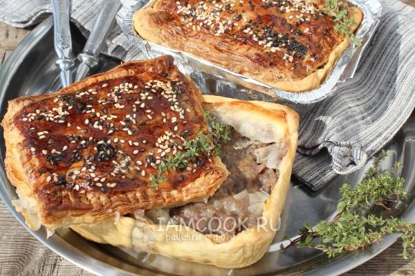 Рецепт австралийского мясного пирога