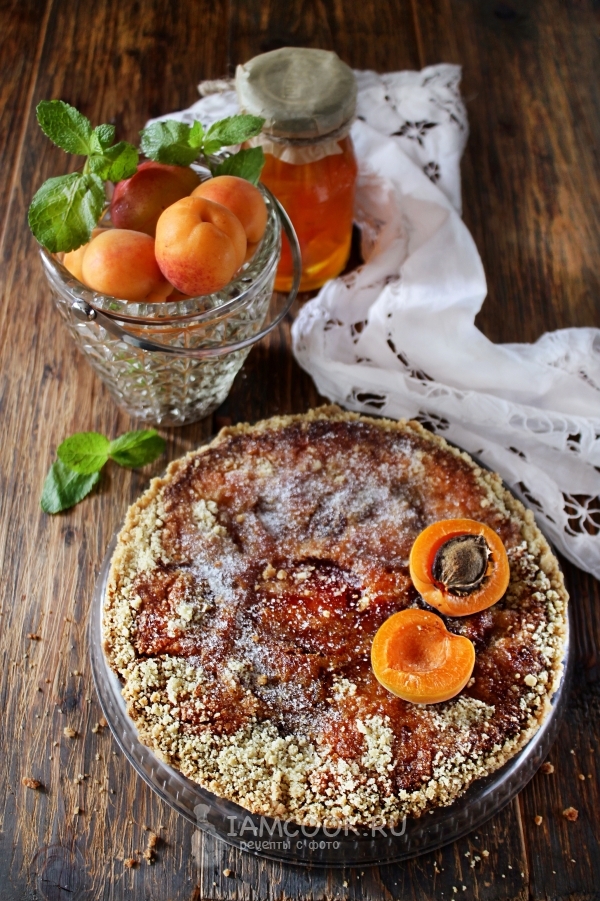Рецепт пирога с абрикосовым вареньем