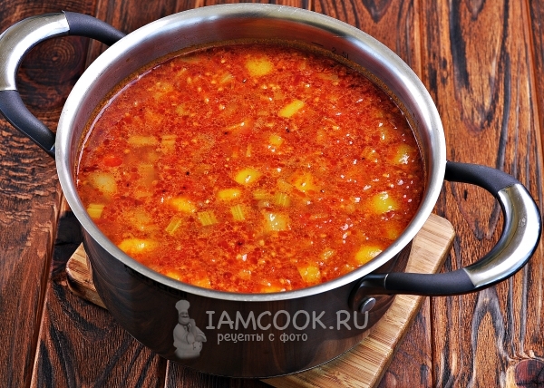 Рецепт марокканского супа Харира