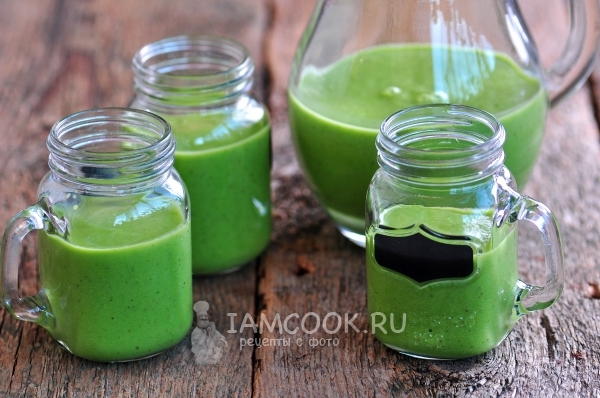 Рецепт витаминного смузи из авокадо и шпината