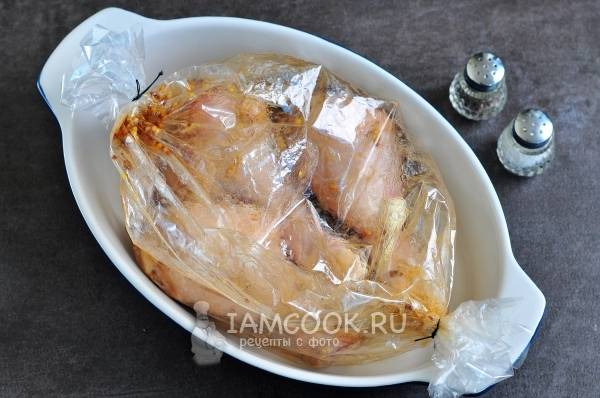 Курица кусочками в рукаве рецепт с фото пошагово - webmaster-korolev.ru