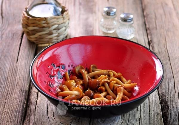 Салат грибная корзинка с опятами (Жар-Пицца) - пошаговый рецепт с фото