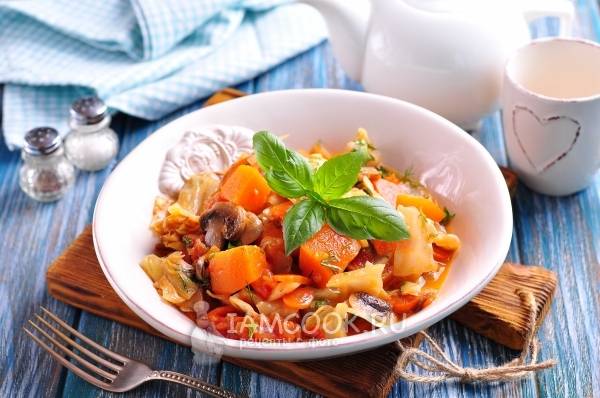 Мясное и овощное рагу с тыквой: готовим вкусно и быстро