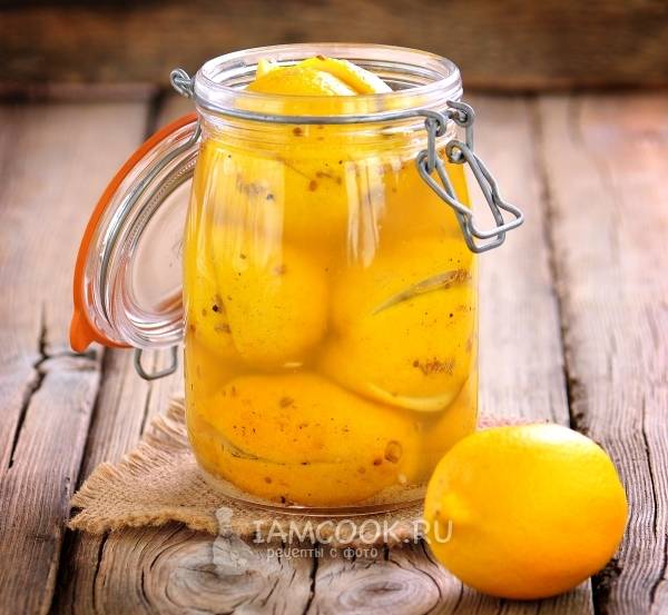Рецепт соленых лимонов | Меню недели