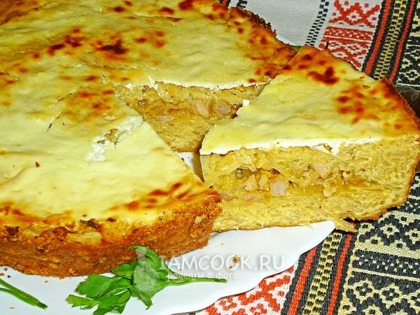 Заливной пирог с мясом и капустой - пошаговый рецепт с фото на ЯБпоела