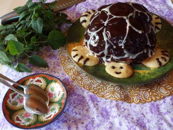 Рецепт торта «Черепаха» из пряников и бананов