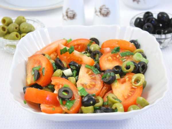 Салат с маслинами и помидорами - пошаговый рецепт с фото на malino-v.ru