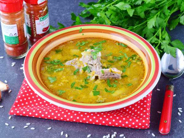 Как варить вкусный рисовый суп на бульоне с курицей | ХозОбоз - рецепты с историей