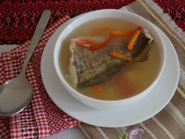 Овощной суп на (рыбном) бульоне