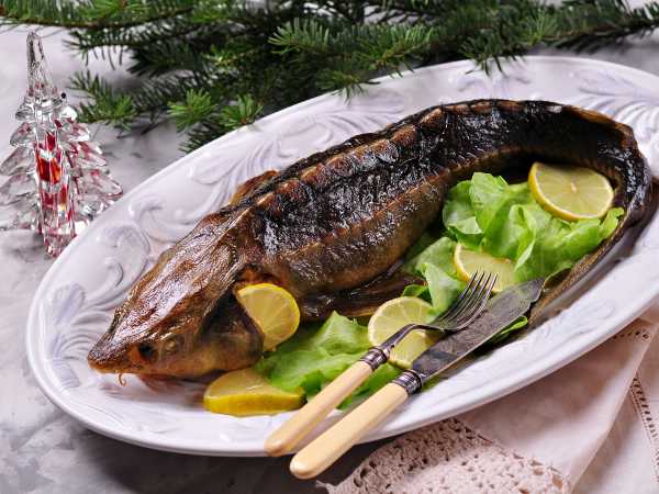 Фаршированная рыба в духовке целиком рецепт с фото