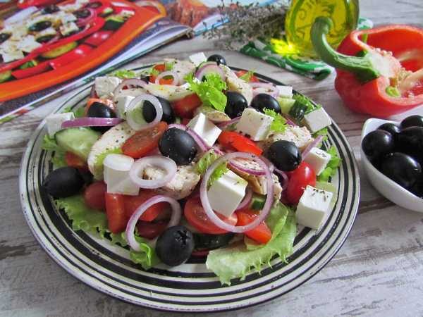 Статьи » Греческий салат - кладезь витаминов!