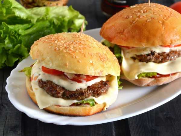 Гамбургер в домашних условиях — 7 рецептов с фото пошагово