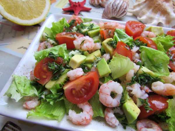 Как приготовить салат из морепродуктов