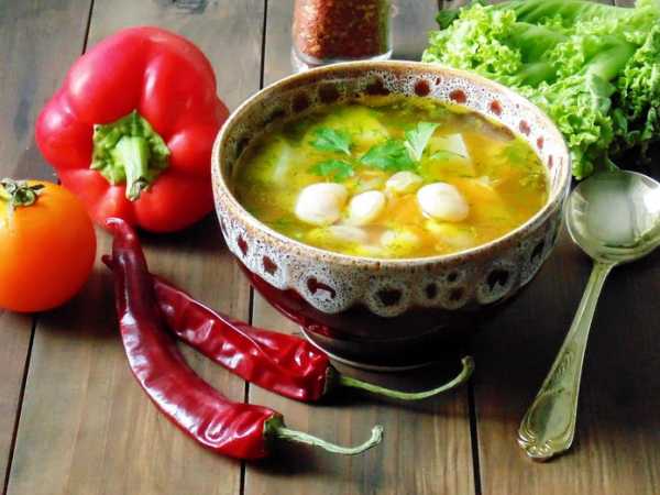 Лубиёшурбо (суп мясной с фасолью). Рецепт