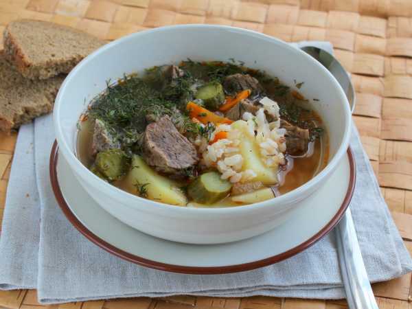 Суп из говядины - рецепты приготовления