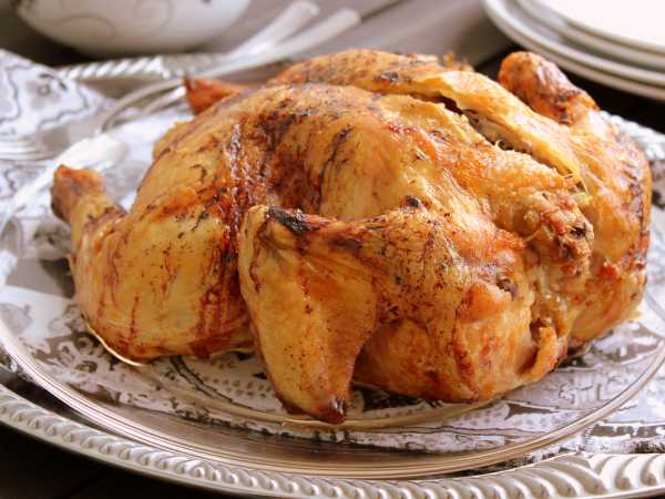 Как приготовить Запеченная курица фаршированная без костей в духовке просто рецепт пошаговый