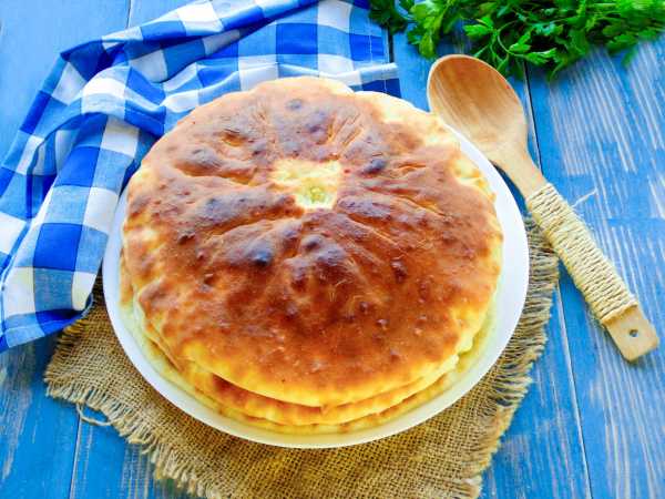 Осетинский пирог с грецкими орехами