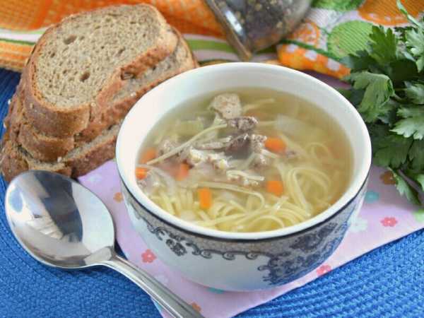 Суп из утки с лапшой: рецепт - Лайфхакер