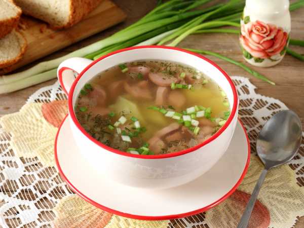 Гороховый суп с сосисками - пошаговый рецепт