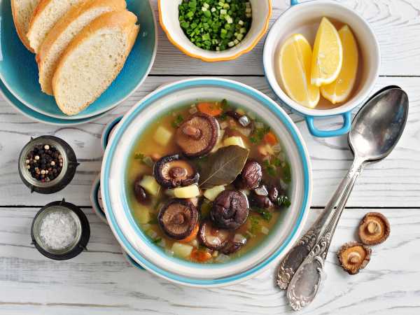 Ароматный грибной суп из сушеных грибов, пошаговый рецепт на ккал, фото, ингредиенты - Ольга♥Ч