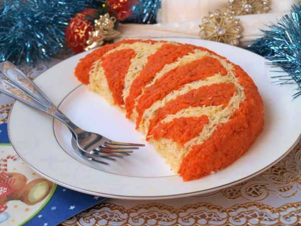 Салат Апельсиновая долька — рецепт с курицей с пошаговыми фото на prachka-mira.ru